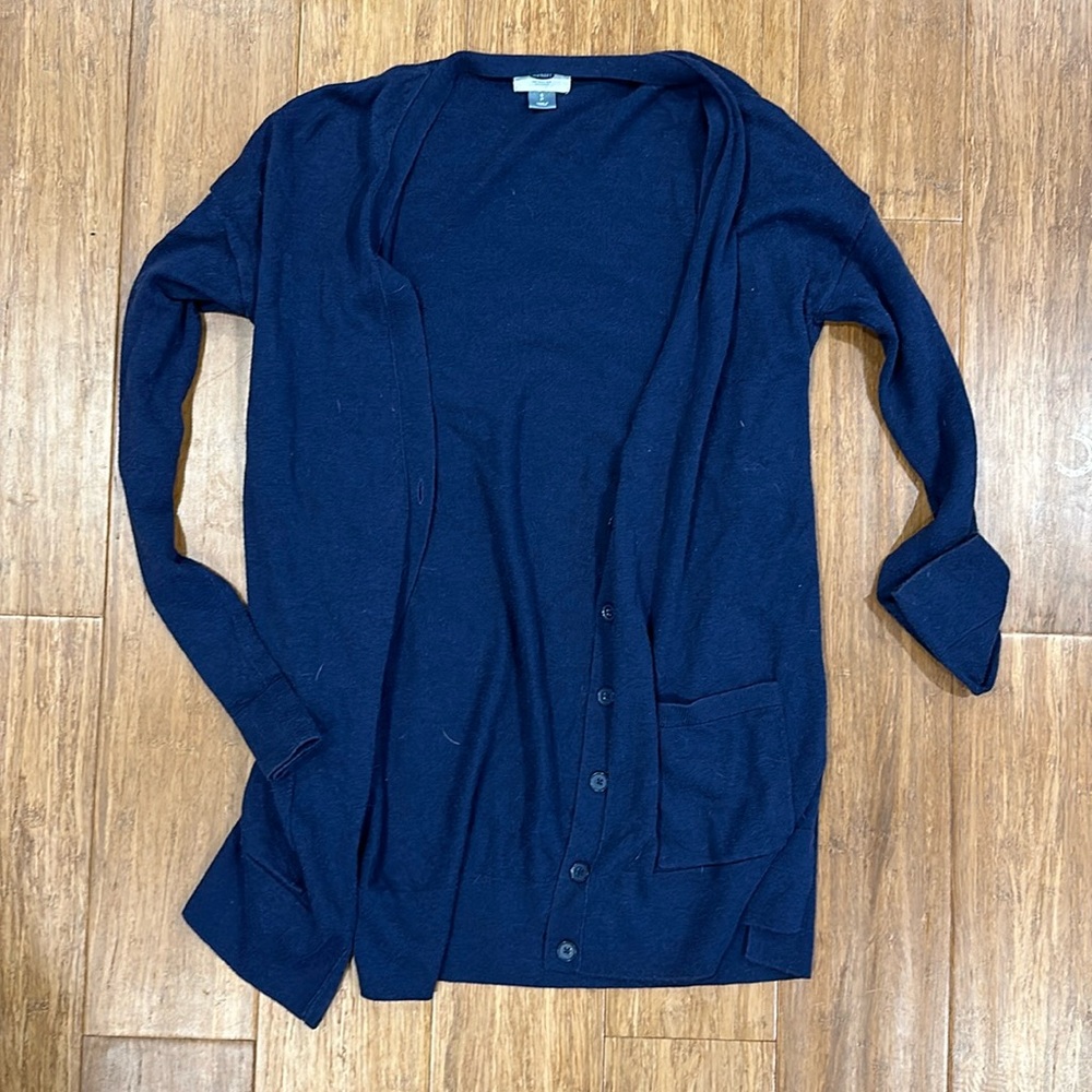 Navy Cardigan